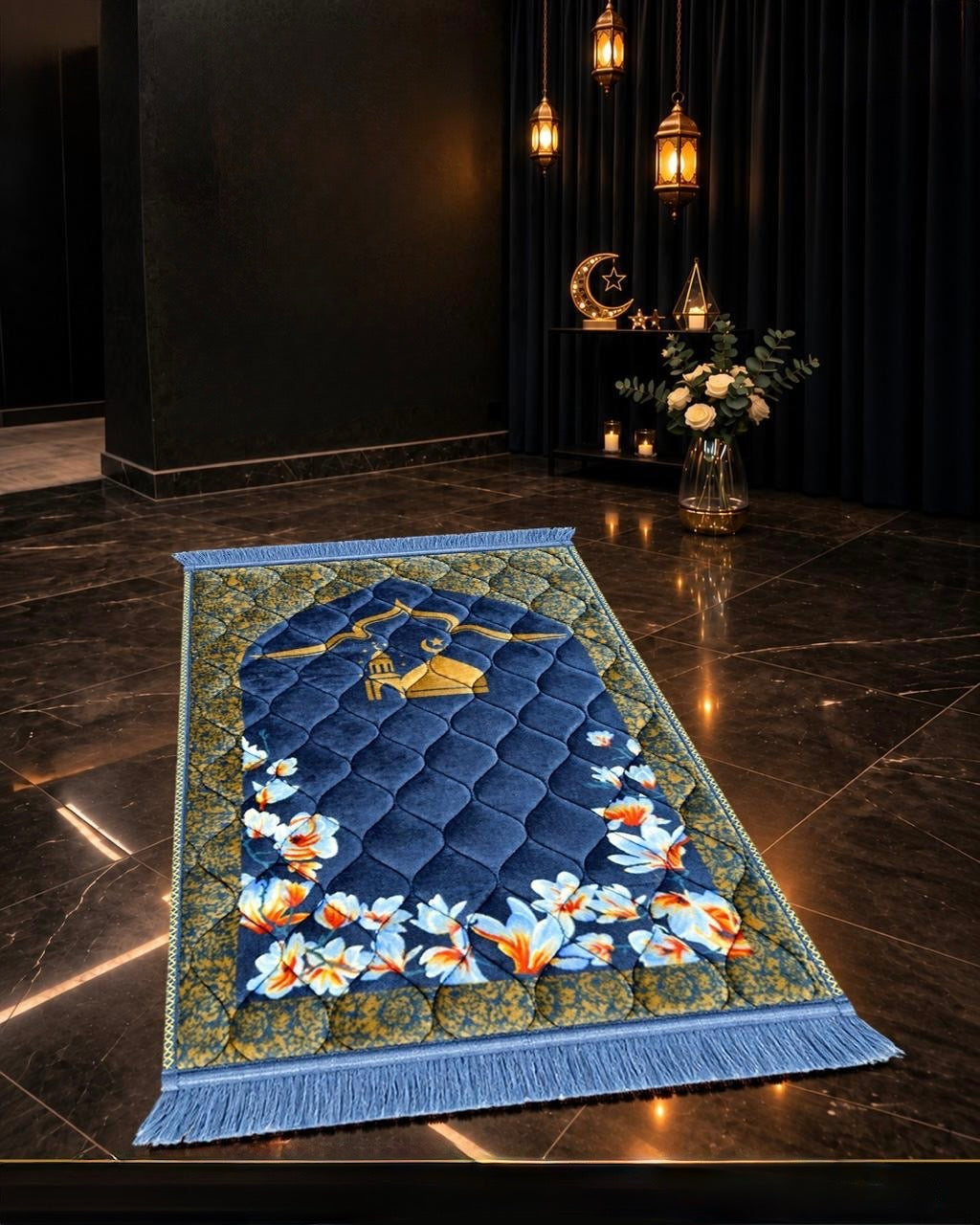 Blue Jae-Namaz / Prayer Mat 70 x 105 Multidesign JAE12