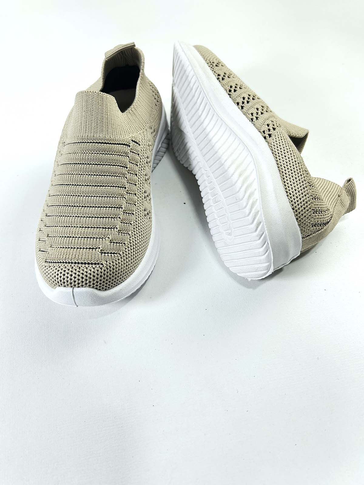 4Yrs - 12Yrs Brown Casual Sneakers For Kids BJ40