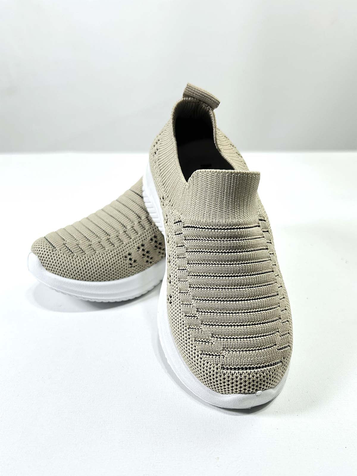 4Yrs - 12Yrs Brown Casual Sneakers For Kids BJ40