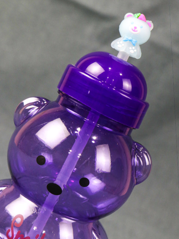 Bear Purple Plastic Transparent Water Bottle WTB20 - 750ML