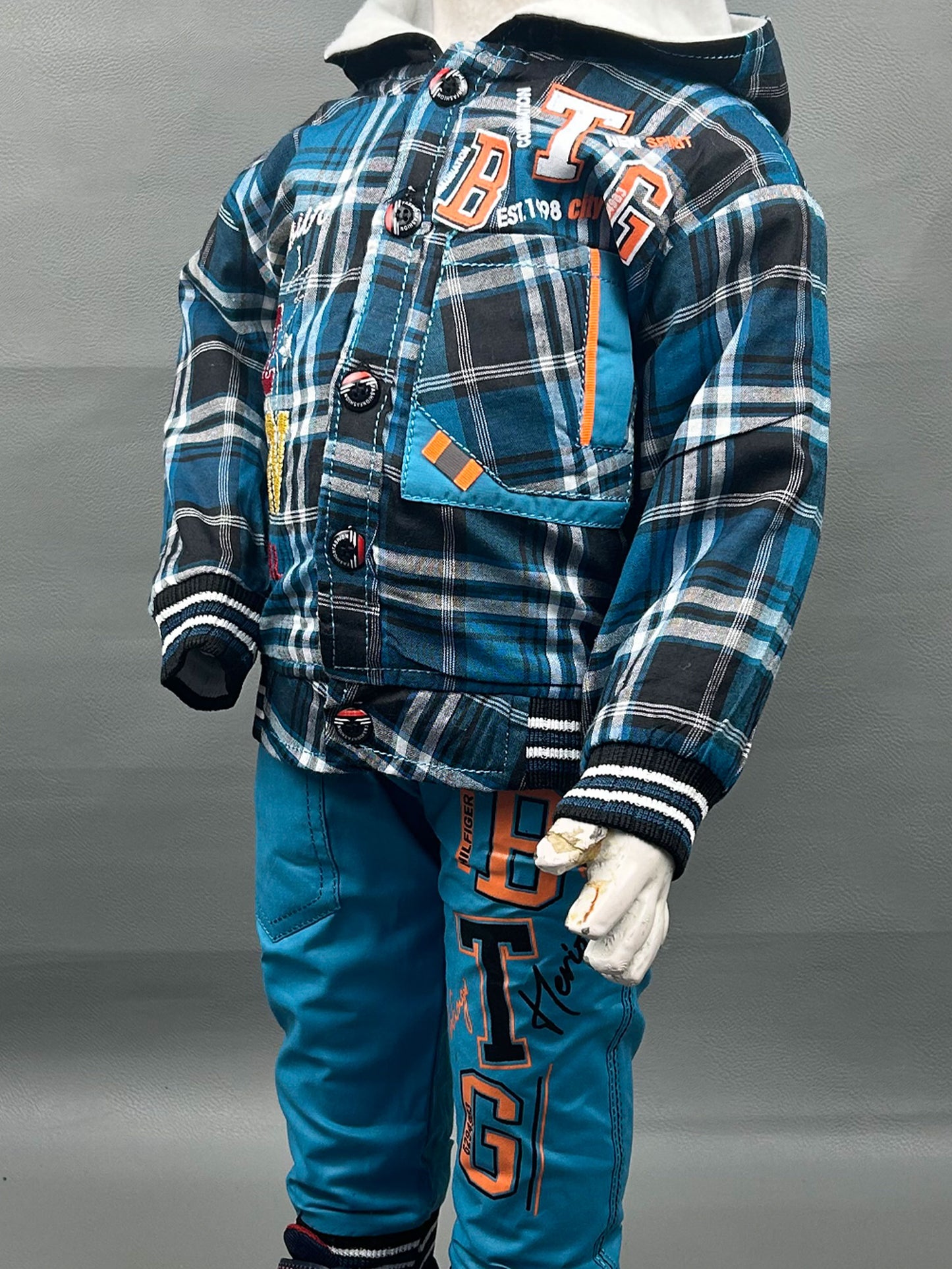 1Yr - 4Yrs BTG Blue Suit For Kids IC BS201