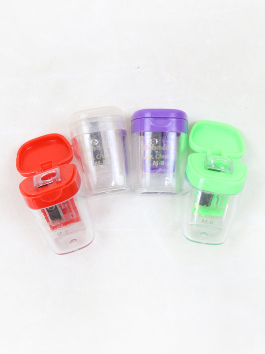 Pack of 4 Box Sharpeners Multicolor