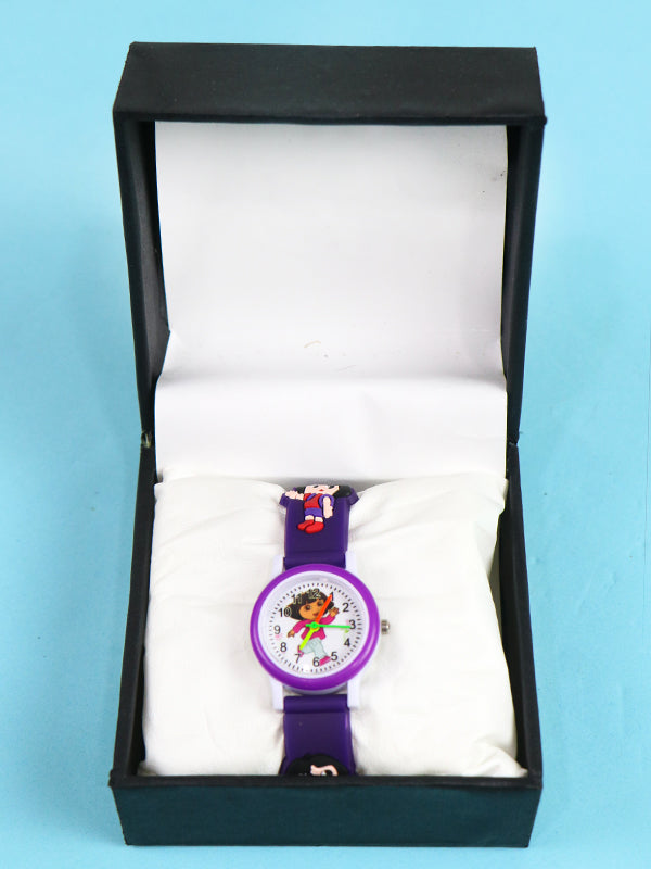 KWW14 Boys Wrist Watch Dora Purple