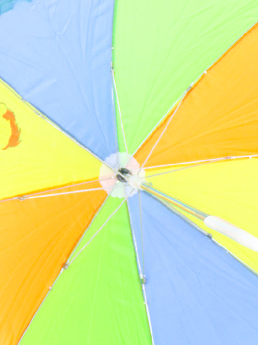 Small Kids Cartoon Umbrella - Multicolor & Multidesign