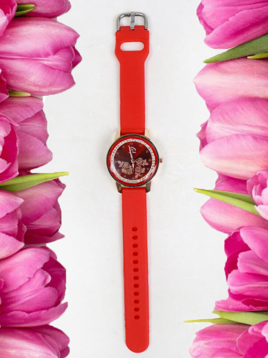 WW09 Stylish LT Wrist Watch for Women Red