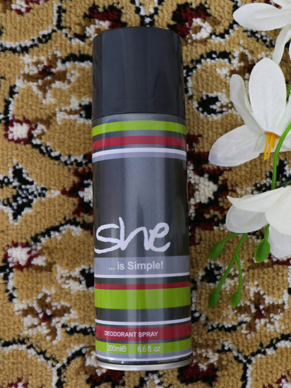 She Is Simple Deodorant Body Spray BS07 - 200ML