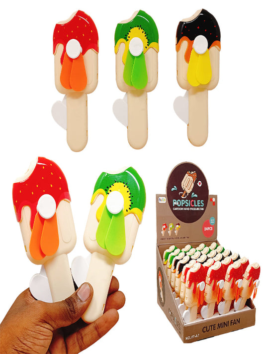 Ice Cream Hand Fan For Kids