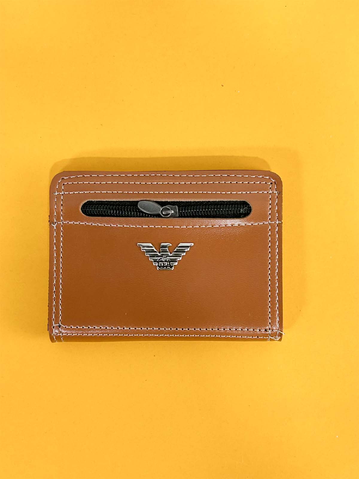 Light Brown Syn-Leather Wallet For Men MW41