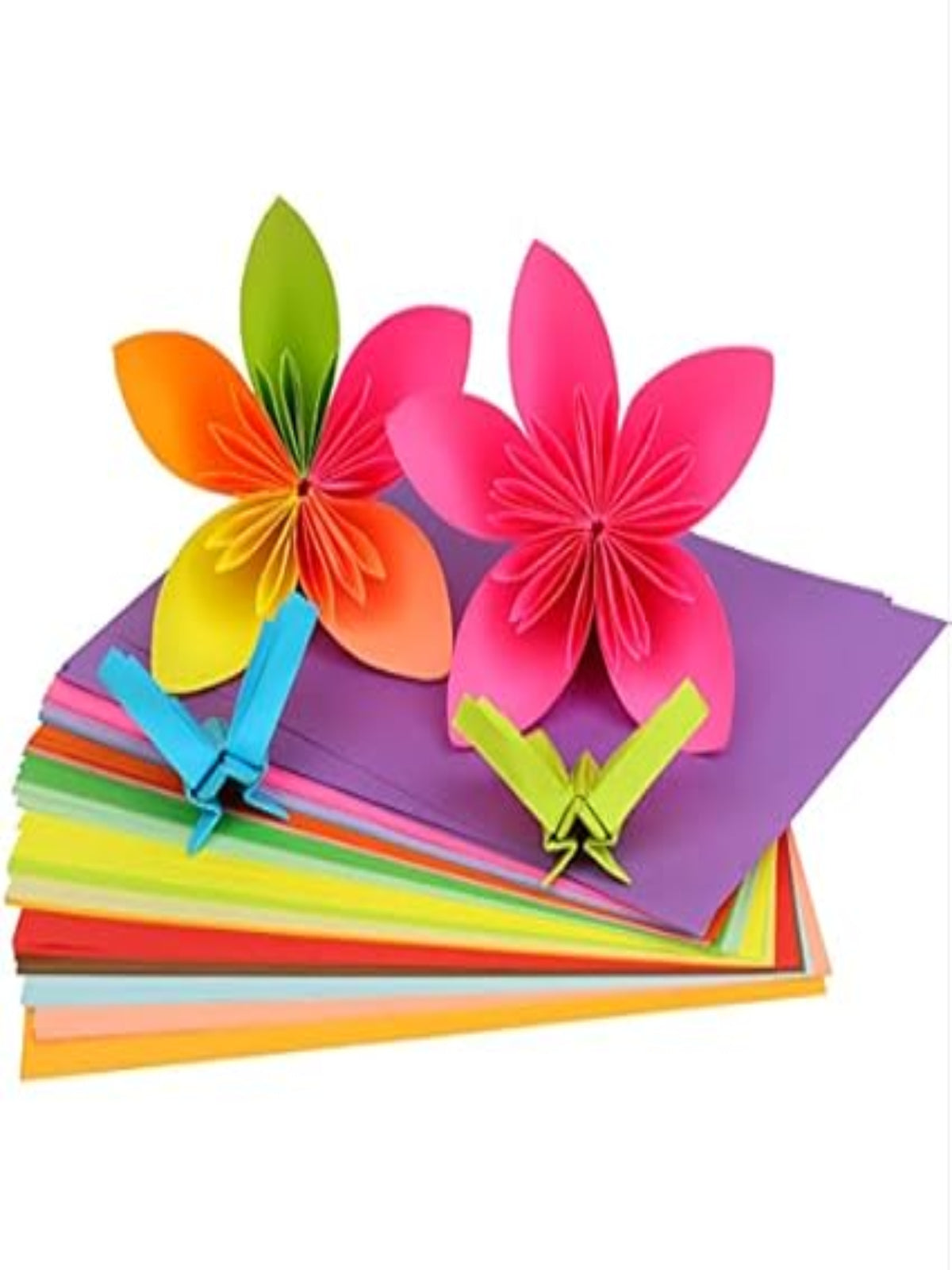 Pack Of 100 Multicolor Color Sheets A4 Size PB248