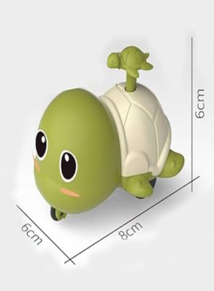 Inertial Turtle Car For Kids - Multicolor