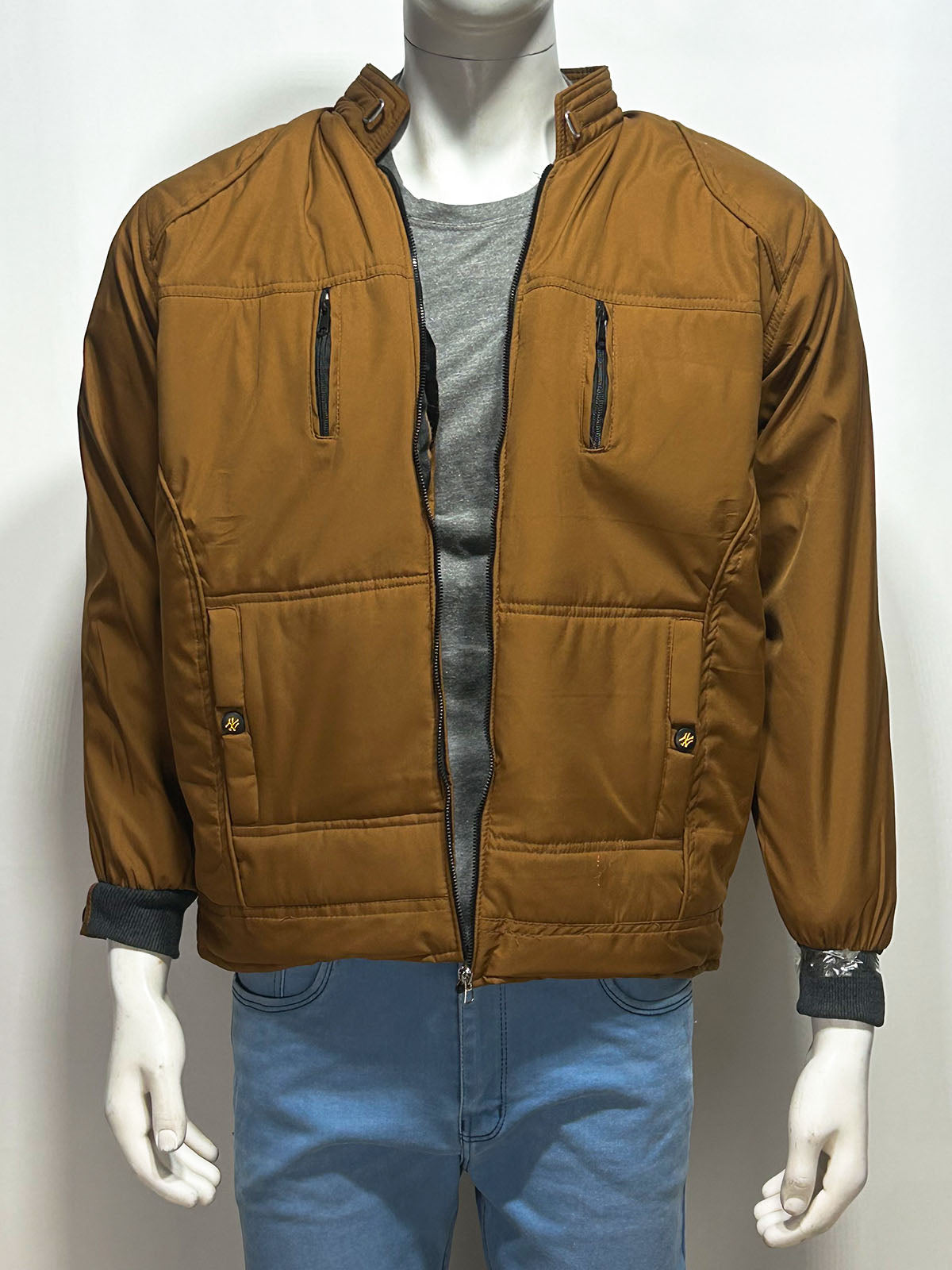 Winter Jacket for Men Camel Brown MJ41