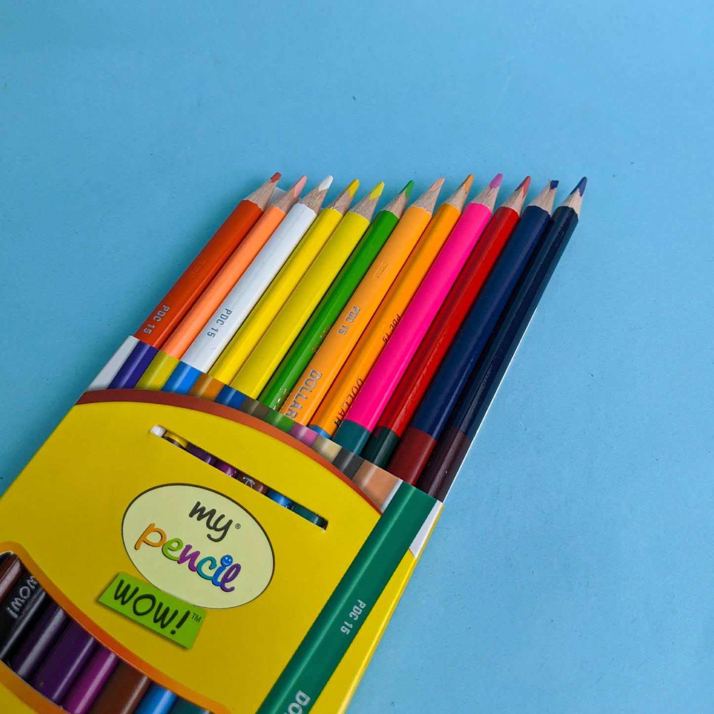 Pack Of 12 Dollar My Pencil Dual End Colour Pencils