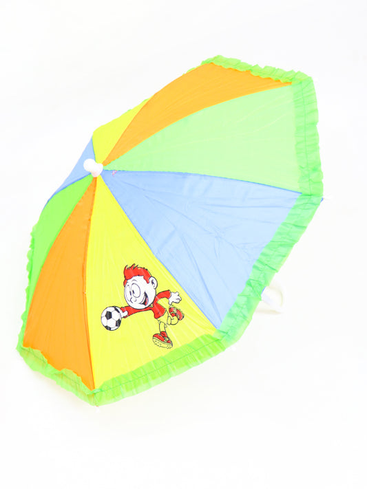 Small Kids Cartoon Umbrella - Multicolor