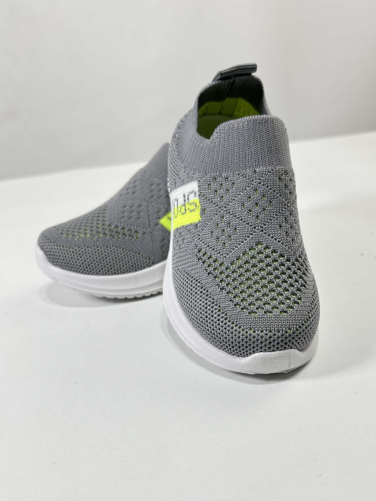 4Yrs - 12Yrs Grey Casual Sneakers For Kids BJ42