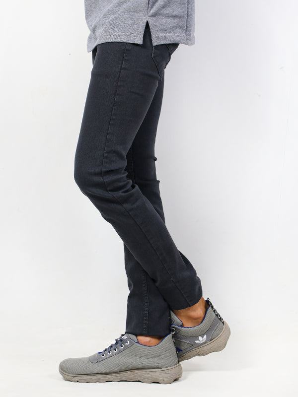 Men's Stretchable Regular Fit Denim Jeans Grey Shade