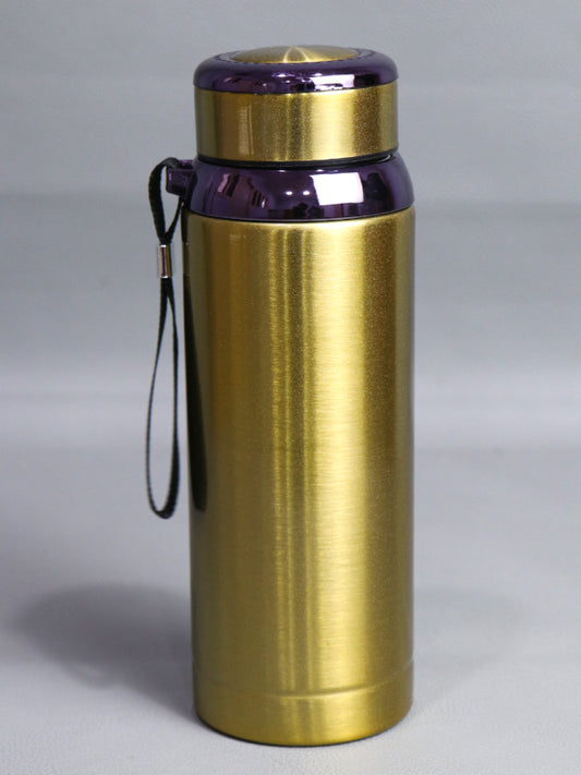 Golden Stainless Steel Vacuum Bottle D-30