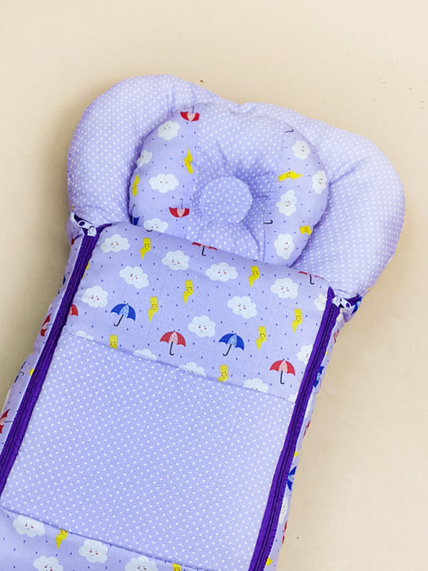 Purple Sleeping Bag For Newborns/Baby Carry Nest NBSB12