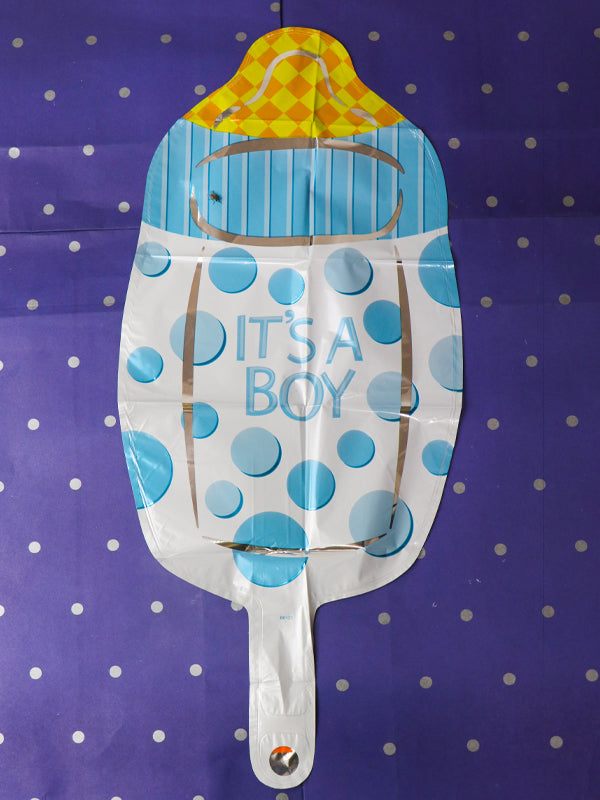 Blue It's A Boy Mini Foil Balloon BP30