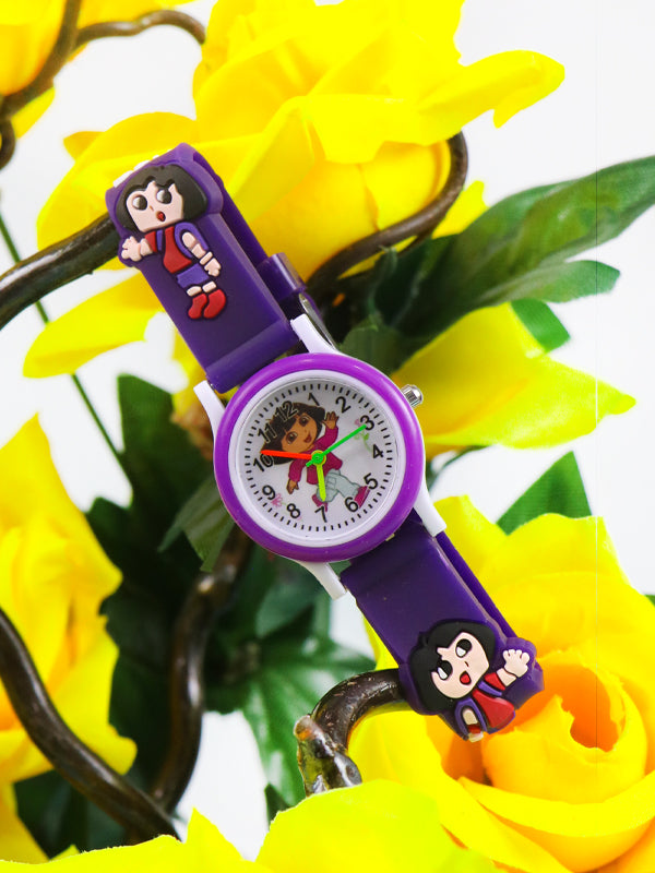 KWW14 Boys Wrist Watch Dora Purple