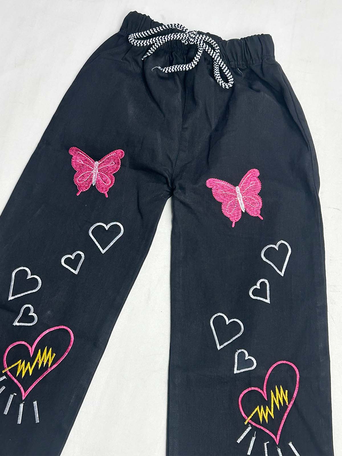 8Yrs - 14Yrs Black Stretchable Denim Jeans For Girls AR GJ43