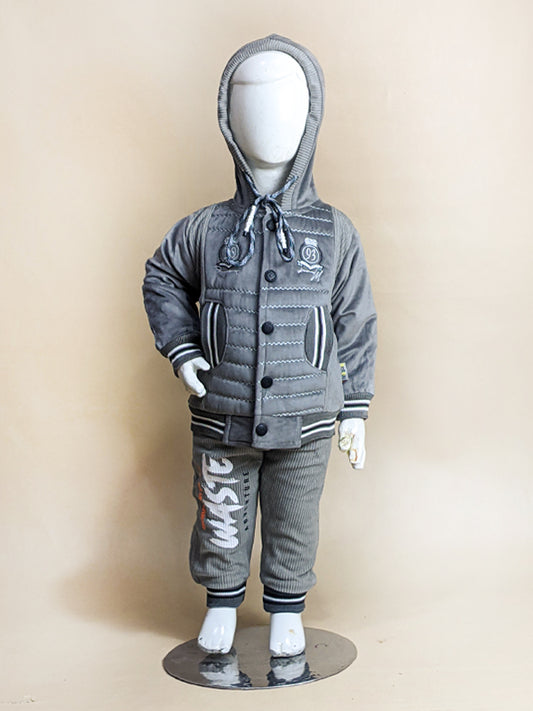 1Yr - 4Yrs Grey Suit For Kids AJ BS98