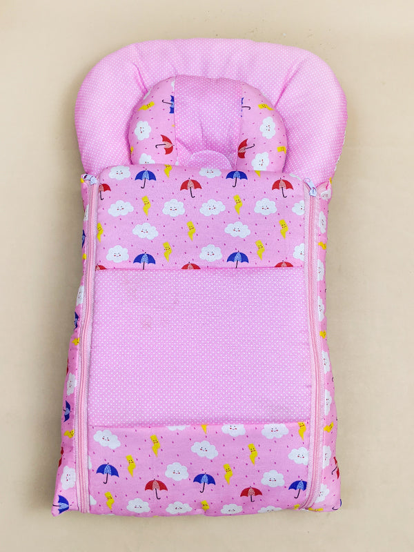 Pink Sleeping Bag For Newborns/Baby Carry Nest NBSB12