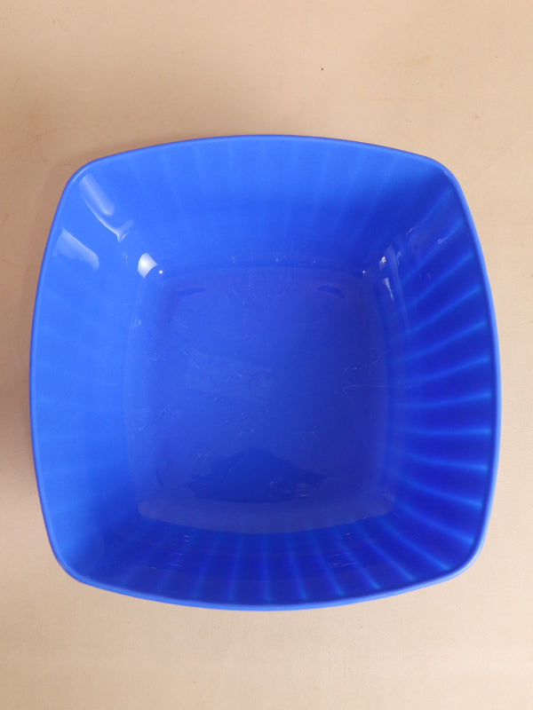 Blue Plastic Serving Bowl/Container MB11