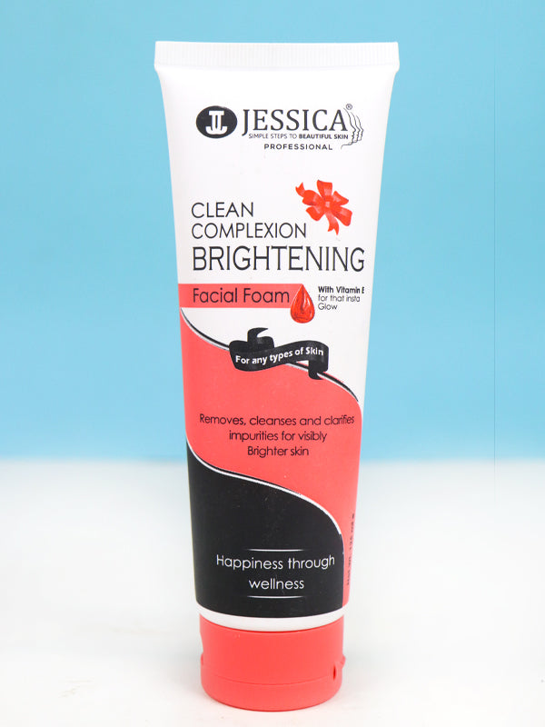 Jessica Vitamin E Brightening Facial Foam/Face Wash - 125ML