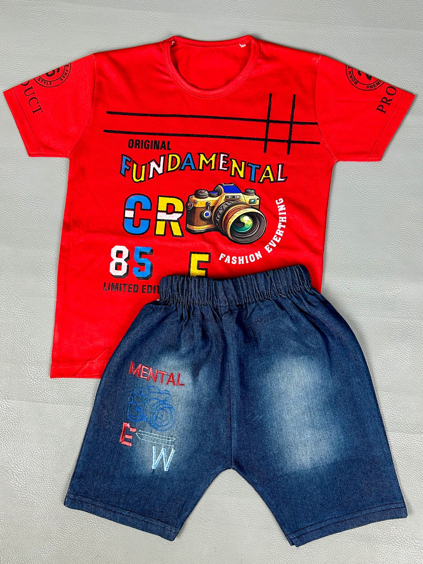 1Yr - 4Yrs CR Red Suit For Kids RZ BS280