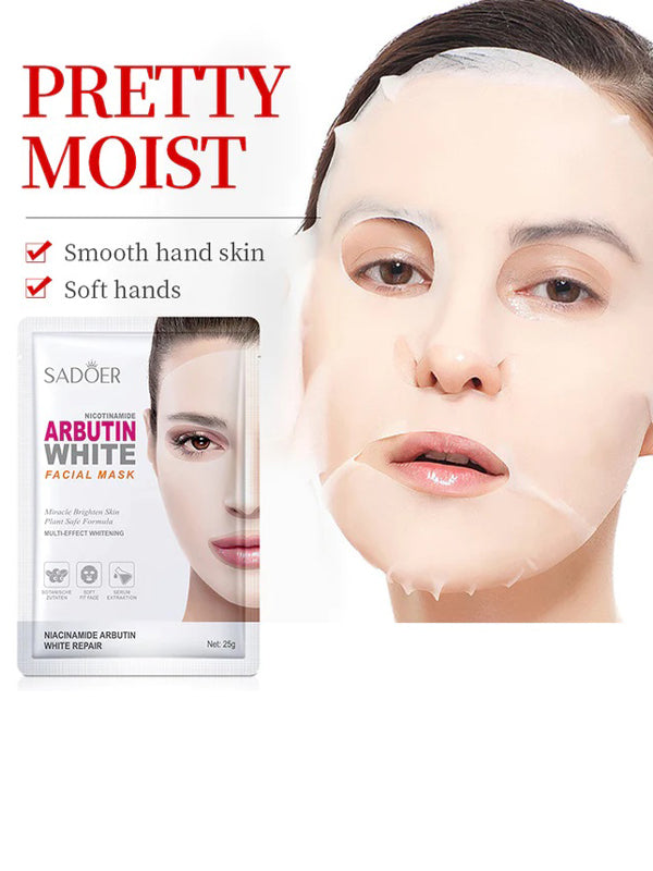 Nicotinamide Arbutin White Facial Sheet Mask