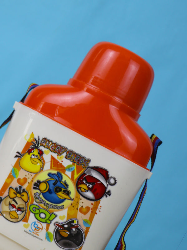 Kids Water Bottle Polo Cooler Angry Birds Red