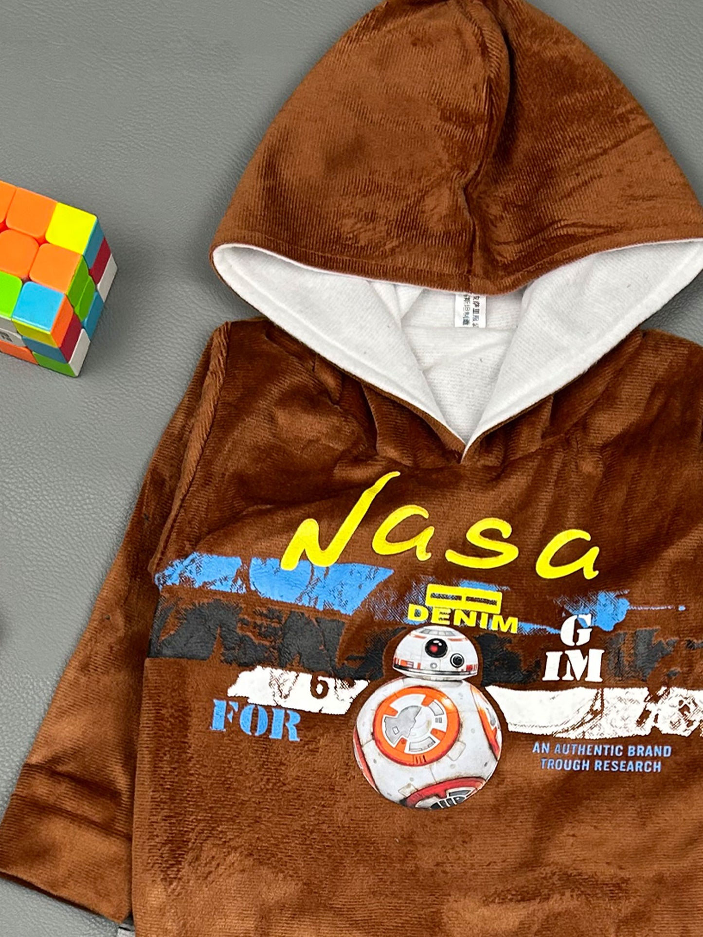 1Yr - 4Yrs Nasa Brown Suit For Kids SG BS173