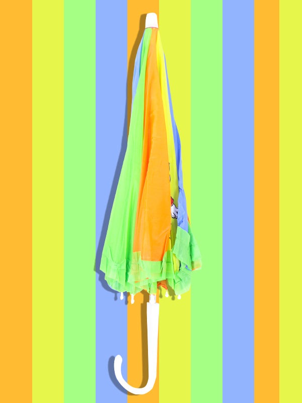Small Kids Cartoon Umbrella - Multicolor