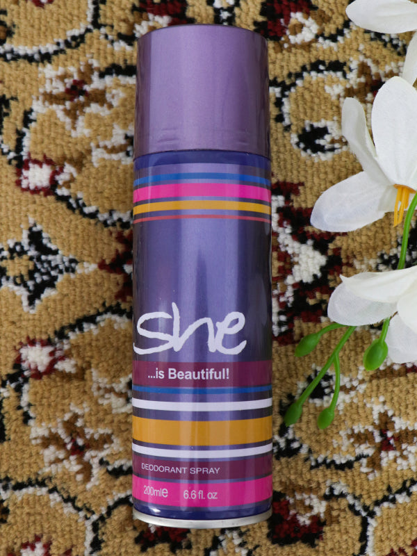 She Is Beautiful Deodorant Body Spray BS07 - 200ML