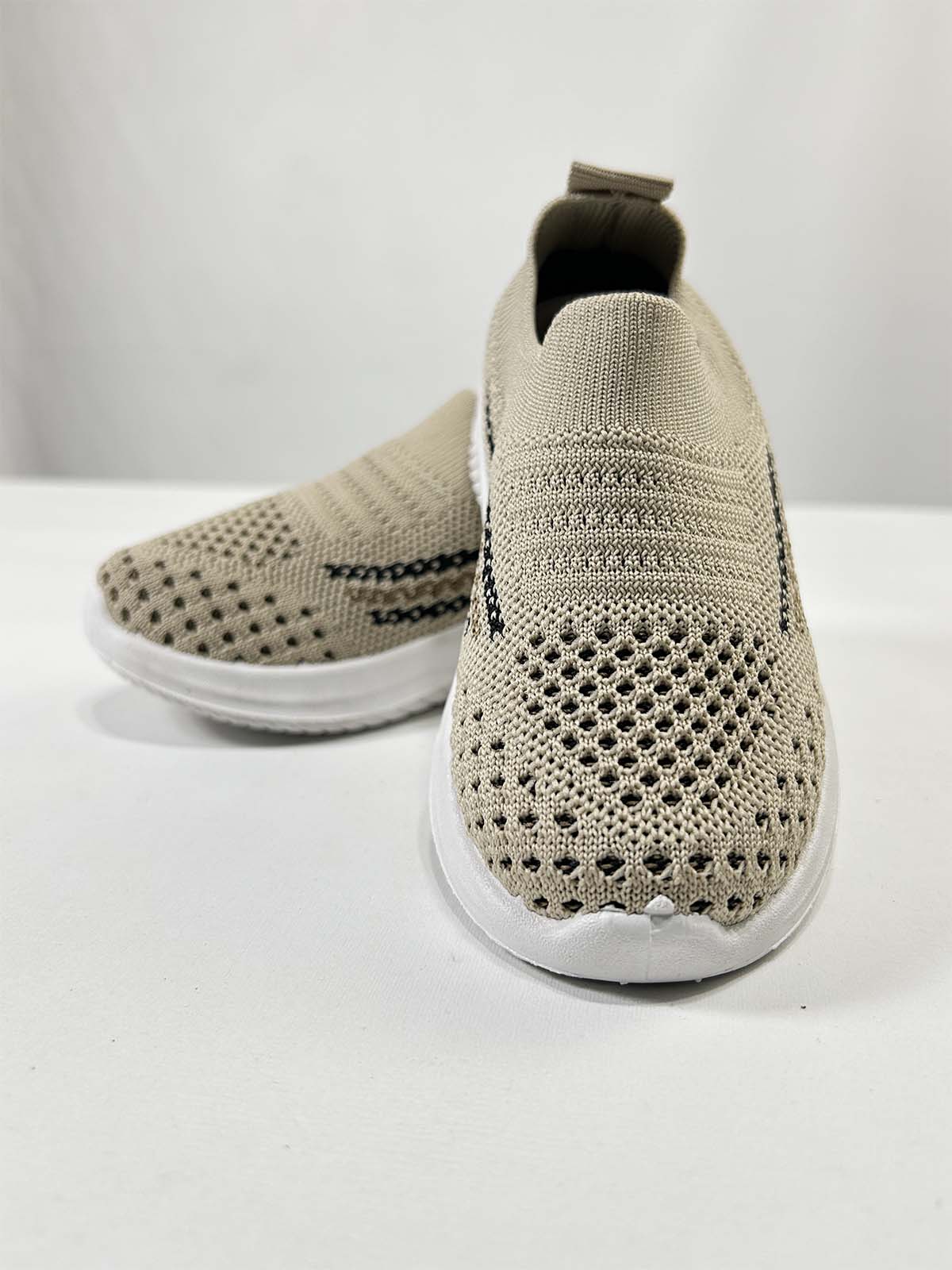 4Yrs - 12Yrs Brown Casual Sneakers For Kids BJ44