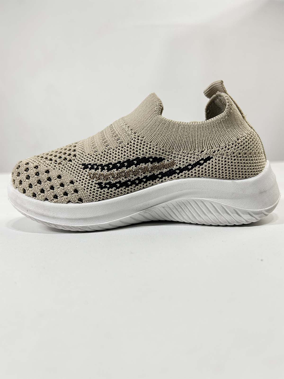 4Yrs - 12Yrs Brown Casual Sneakers For Kids BJ44