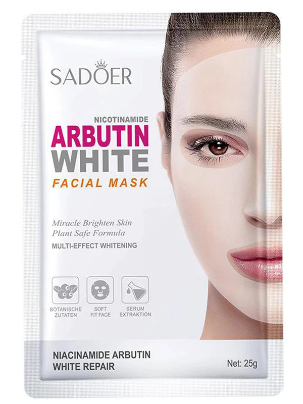 Nicotinamide Arbutin White Facial Sheet Mask