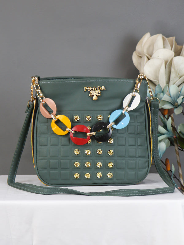 WHB07 Women's Handbag PRD Green