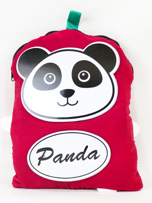 Panda Bag for kids Dark Pink