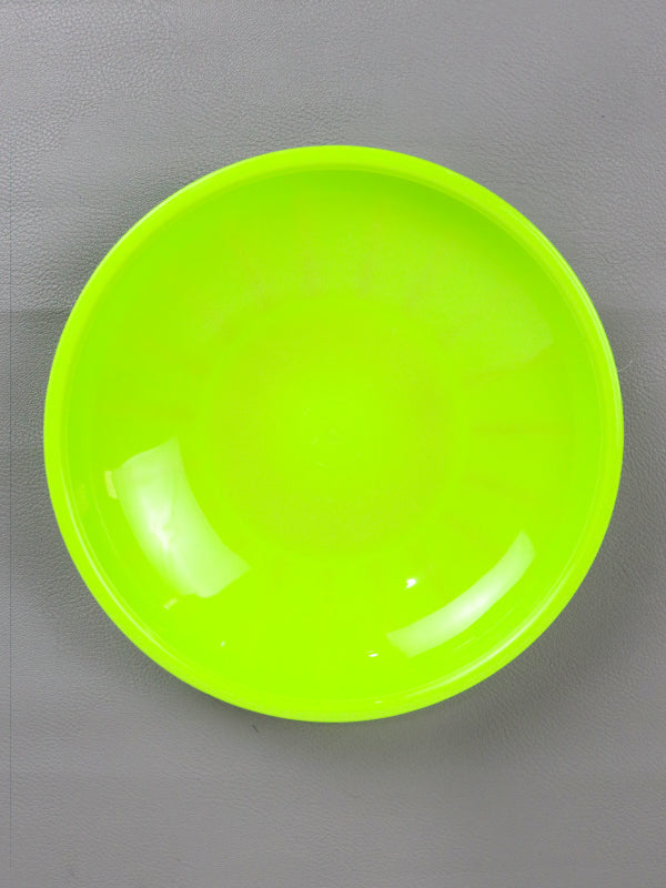 MP02 Pack Of 3 Plastic Plates Green