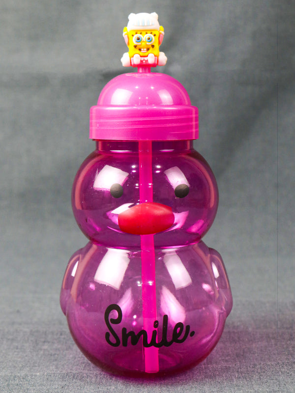 Duck Pink Plastic Transparent Water Bottle WTB21 - 750ML