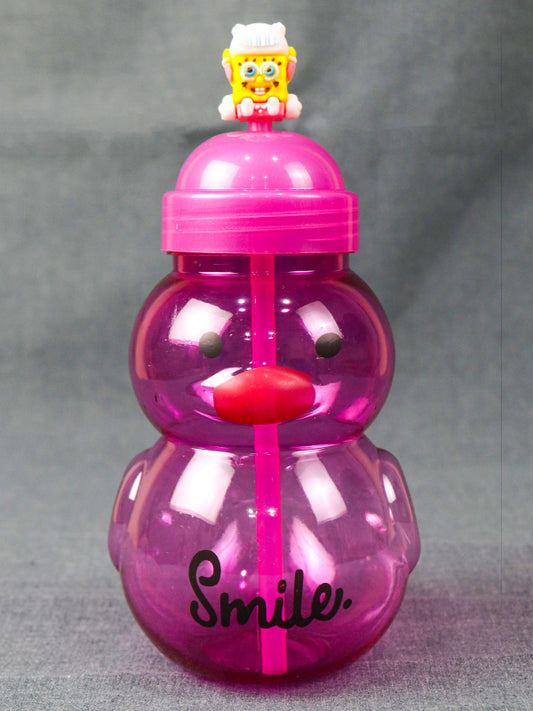 Duck Pink Plastic Transparent Water Bottle WTB21 - 750ML