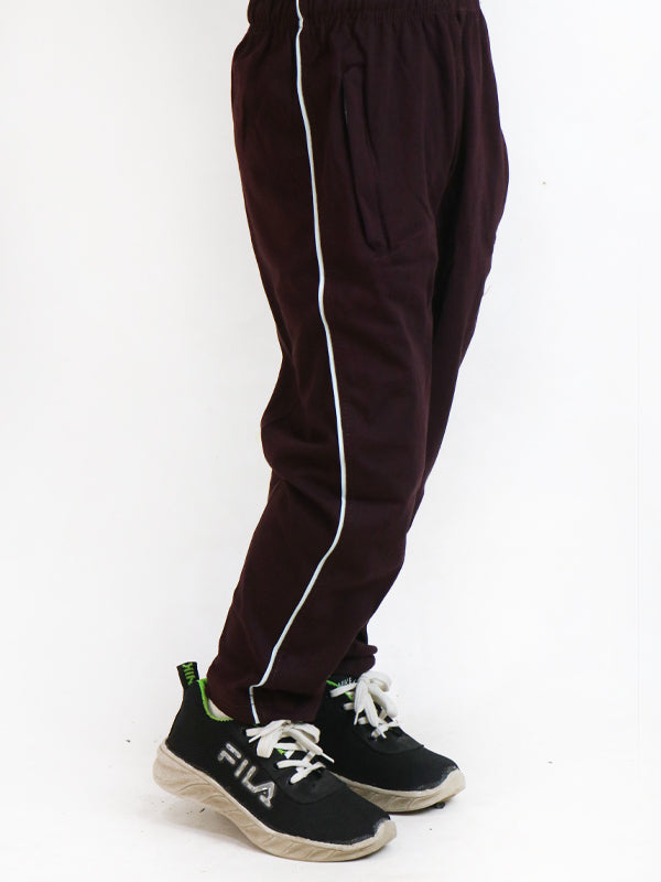 9Yrs - 14Yrs Maroon Jersey Trouser For Boys LF BT23