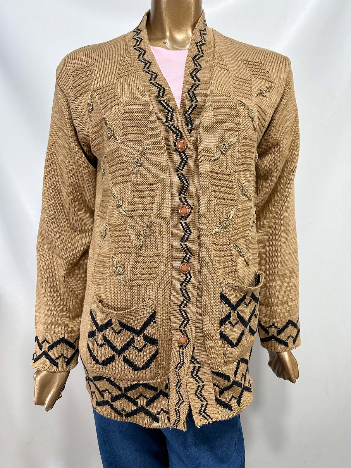 Fawn Full Sleeves Long Sweater For Women WSW45