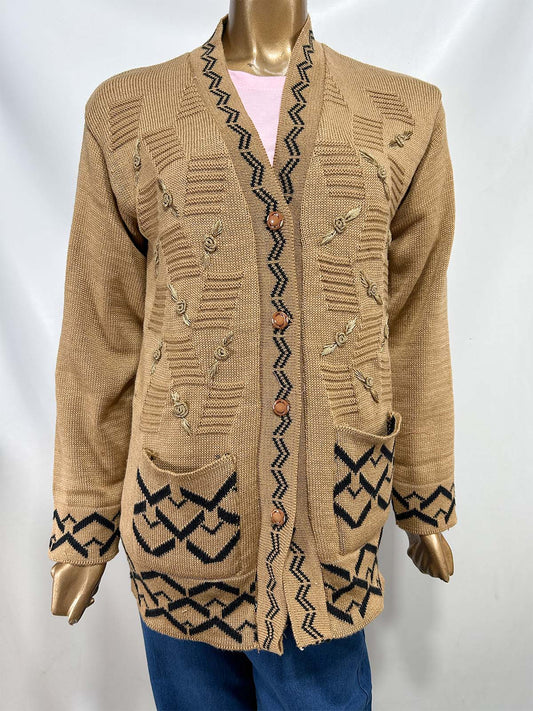 Fawn Full Sleeves Long Sweater For Women WSW45