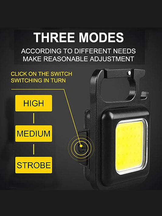 Mini Keychain Rechargeable LED Flashlight