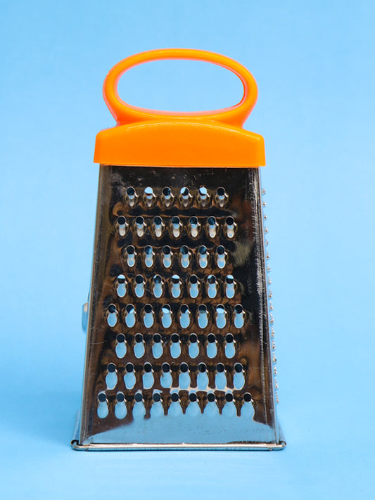4 In 1 Stainless Steel Vegetable Slicer and Grater - Multicolor