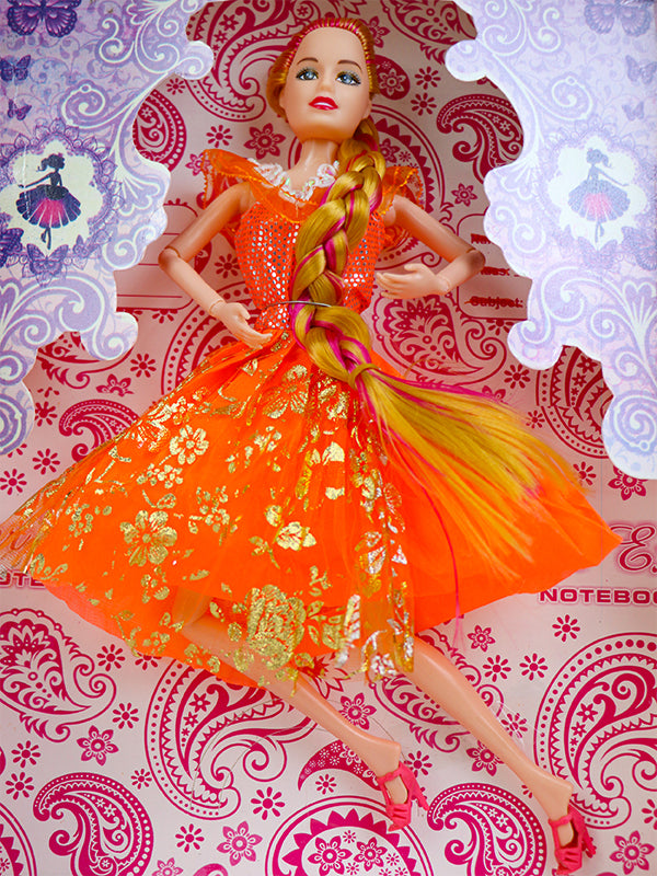 Beautiful Long Hair Toy Doll for Girls 04