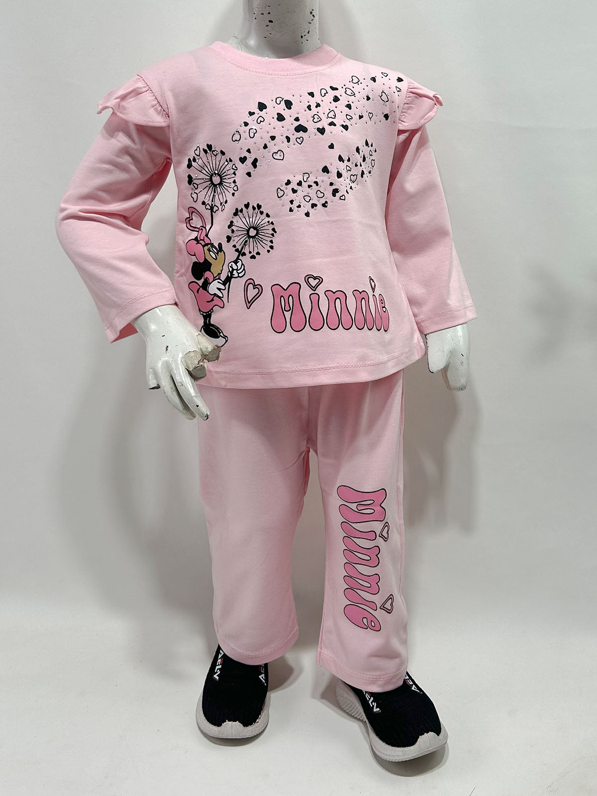 1Yr - 4Yrs Pink Minnie Suit For Girls GS594