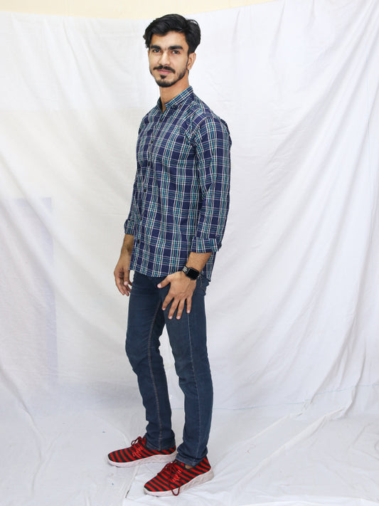 HG Men's Casual Shirt Checks MC-23